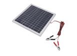 Pannello Solare, Pannello Solare Con Clip Per Batteria, Pannello Solare Portatile, Pannello Solare 50W, Pannello Solare In Silicio Monocristallino, Pannello Solare All'aperto