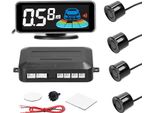 Sistema Radar Di Retromarcia Con 4 Sensori Di Parcheggio, Rilevamento Della Distanza, Display Lcd Della Distanza, Segnale Acustico, Cicalino