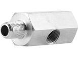 Adattatore Del Sensore Di Pressione Dell'olio, Adattatore Da Maschio A Femmina Npt, Tee Del Sensore Di Pressione Dell'olio, Tee Dell'indicatore Di Pressione Dell'olio, Raccordo A Tee Del Turbo, Raccordo Della Linea Di Alimentazione Del Turbo
