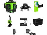 Livella Laser, 12 Linee, Raggio Verde, Autolivellante, IE12A DC11G BL12