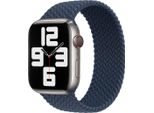 Apple Solo Loop Intrecciato Per Watch | 44/45/46/49 Mm - Taglia 11 - Blu Abisso