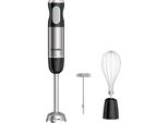 Frullatore A Immersione, Acciaio Inox, Funzionalità 3 In 1, HB3016 Black 3 In 1, Spina Ue, 3 In 1
