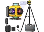 Dispositivo Di Livellamento Laser, Rotazione A 360°, Livellamento Automatico, 16 Linee Con Supporto