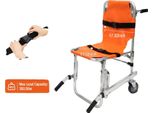 Sedia Per Scale, Portata 159 Kg, Pieghevole E Portatile, Giallo