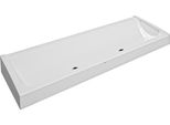 Lavandino Kwc Ar, Futura Exclusive, Miranit, 1800X170X570 Mm, 2 Valvole Di Scarico
