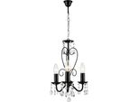 Lampadario A Sospensione Toolight Ebt013-3Cp Black