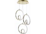 Lampadario A Sospensione Toolight Lhj095-3Cp Gold