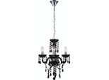Lampadario A Sospensione Toolight Ebt005-3Cp Black