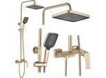 Set Doccia Rea Joe Brush Gold