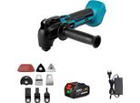 Multiutensile Oscillante A Batteria, Alta Potenza 600W, Velocità Regolabile 6000-20000 Giri/Min, Batteria 1Pc 388Vf