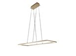 Plafoniera Bard A Sospensione A Led 52W 3394-45-225 Oro Opaco Fabas Luce