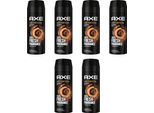 Deo Axe Dark Temptation 6 X 150Ml Deospray Deodorante Bodyspray Herren