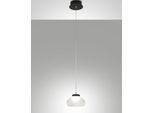 Arabella - Lampada A Sospensione Singola Di Fabas Luce - Led 8W - Lampada Da Soffitto Diametro 14Cm Bianca