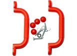 2Kids Toys Maniglie Di Plastica Rosse