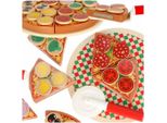 Set Da Gioco In Legno Per Pizza Con Accessori