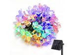 Luci Solari Da Giardino Componente 5 Metri 20 Led Fiori Colorati Bambini