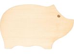Tagliere A Forma Di Maiale 30 Cm | Supporto Da Cucina In Legno | Tagliere A Forma Di Maiale | Tagliere In Legno | Tagliere Decorativo