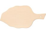 Tagliere In Legno A Forma Di Foglia 40 Cm | Supporto Da Cucina In Legno | Tagliere Di Servizio | A Forma Di Foglia | Legno Naturale | 40 Cm