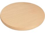 Tagliere Rotondo In Legno 20 Cm | Piedistallo Rotondo In Legno Per Cucina | Tagliere In Legno Da Portata | Vassoio In Legno 20 Cm