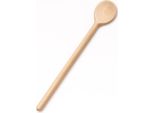 Cucchiaio Di Legno Rotondo 25 Cm | Cucchiaio Da Cucina In Legno | Cucchiaio Da Cucina Ecologico | Cucchiaio Per Mescolare In Legno | Cucchiaio Naturale