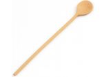 Cucchiaio Da Senape Rotondo In Legno 38 Mm - 30 Cm | Cucchiaio In Legno Per Salse E Salsine | Cucchiaio Da Cucina Ecologico | Legno Naturale