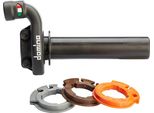 Domino Raccordo Manopola Acceleratore "Krk Evo"" Offroad Racing Kt Nero, Senza"