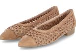 Paul Green 1153 00 Damen Ballerina Brau (Sisal), Braun, Gr. 3½