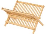 Scolapiatti O Portagiornali In Legno | Scolapiatti Multifunzionale Per La Cucina | Organizzatore In Legno | Supporto Ecologico Per Piatti E Presse