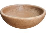 Ciotola In Legno Di Faggio Evaporato 20 Cm | Ciotola Rotonda In Legno Di Faggio | Ciotola Ecologica In Legno | Ciotola Naturale In Faggio 20 Cm