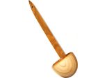 Mestolo, Mestolo In Legno 36 Cm | Cucchiaio Da Cucina In Legno Di Ciliegio | Per Bollitori E Cucine Da Campo | Cucchiaio Grande Da Cucina Ecologico