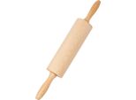 Mattarello Rotante Da 38 Cm | Mattarello Da Cucina In Legno | Mattarello Per Pasticceria | Mattarello Per Stendere La Pasta | Mattarello | Rollerbaking