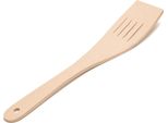 Pala In Legno Traforata, Curva, Stretta, 29 Cm | Spatola In Legno | Spatola Da Cucina In Legno | Accessorio Da Cucina In Legno