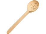 Cucchiaio Forato In Legno Mestolo 43 Cm | Cucchiaio Forato In Legno | Mestolo Forato In Legno | Spatola Da Cucina In Legno
