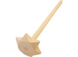 Frusta Da Cucina In Legno 30 Cm | Croissant | Frusta Per Uova E Pasticceria | Accessori Da Cucina In Legno | Frustino