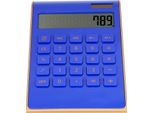 Calcolatrice Portatile A 10 Cifre Ultra Sottile A Energia Solare Per La Casa, L'ufficio E Gli Affari Display Lcd Blu