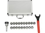 Set Di Pinze Di Serraggio ER32, 19 Pezzi, Campo Di Serraggio 2-20 Mm, Alta Precisione, Argento