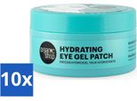 Organic Shop - Eye Gel Patch Blue Matcha & Hyaluronic Acid - Rinfrescante E Idratante - 60 Patch - Confezione Risparmio - 10 Pezzi