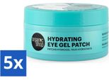 Organic Shop - Eye Gel Patch Blue Matcha & Hyaluronic Acid - Rinfrescante E Idratante - 60 Patch - Confezione Valore - 5 Pezzi