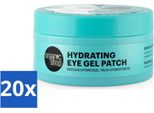 Organic Shop - Eye Gel Patch Blue Matcha & Hyaluronic Acid - Rinfrescante E Idratante - 60 Patch - Confezione Valore - 20 Pezzi