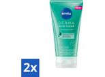 Nivea - Scrub Viso - Derma Skin Purification - Per Pelli Con Imperfezioni - Con Acido Salicilico (Aha) E Niacinamide - Contro Acne E Punti Neri - 150 Ml - Value Pack - 2 Pezzi