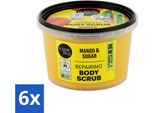 Organic Shop - Scrub Corpo Biologico Con Mango E Zucchero - Scrub E Profumo - 250 Ml - Confezione Risparmio - 6 Pezzi