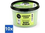 Organic Shop - Scrub Corpo Alla Citronella - Rinfrescante E Nutriente - 250 Ml - Value Pack - 10 Pezzi