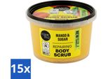 Organic Shop - Scrub Corpo Biologico Con Mango E Zucchero - Esfoliante E Profumato - 250 Ml - Value Pack - 15 Pezzi