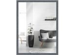 Specchio Da Parete In Legno Grigio Mendeframes H080 24X30 Cm