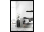 Specchio Da Parete In Legno Nero Mendeframes H080 21X29,7 Cm