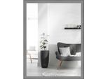 Specchio Da Parete In Legno Massello Grigio Chiaro 15X15 Cm Mendeframes H080