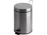 Cestino A Pedale Da 5 Litri - Acciaio Inox