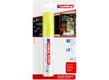 Pennarello A Gesso Edding 4090 4-15Mm Giallo Neon Confezione Da 6