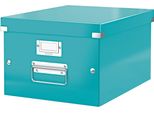 Leitz Click & Store Wow Scatola Media Per Archivio, Blu Ghiaccio