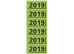 Etichetta Di Contenuto Elba "2019"" Verde Dimensioni: (L)57 X (H)25 Mm 120 Pezzi"